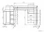 Desk Banjaran 34, Colour: Alder - Measurements: 75 x 140 x 60 cm (H x W x D)