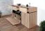 Chest of Drawers Sideboard Jordalsgrenda 05 | Oak/Black | 2 Drawers | 2 Doors | 5 Compartments | 90 x 150 x 40 cm | Living Room