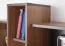 Sprimont 11 Wall Shelf, Color: Gray / Oak - Dimensions: 55 x 110 x 29 cm (H x W x D)