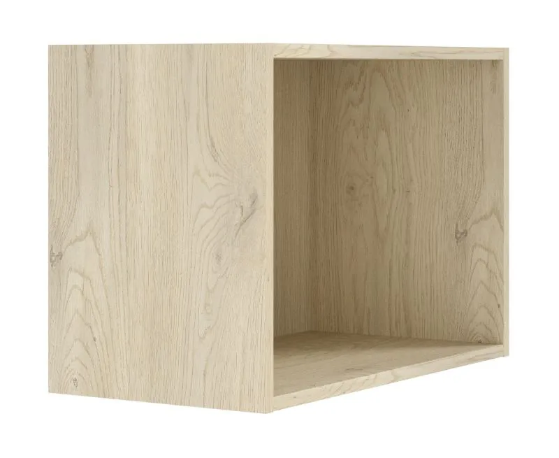 Top unit for Edegem 06 shelf | color: Cremona oak | ABS edges | 59 x 30 x 40 cm | 1 shelf