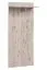 Wardrobe with Four Hooks Sviland 13 | Wellington Oak Finish | 160 x 60 x 28 cm | One Shelf