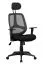 Ergonomic Desk Chair with Headrest Apolo 35 Black | Breathable Mesh | Adjustable Height & Armrests | Lumbar Support