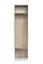 Modern wardrobe Sviland 11, color: oak Wellington / white - Dimensions: 200 x 50 x 35 cm (H x W x D), with one clothes rail
