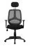 Ergonomic Desk Chair with Headrest Apolo 35 Black | Breathable Mesh | Adjustable Height & Armrests | Lumbar Support