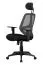 Ergonomic Desk Chair with Headrest Apolo 35 Black | Breathable Mesh | Adjustable Height & Armrests | Lumbar Support