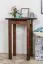 Round Solid Pine Table Walnut Finish Junco 234A | Ø 60 cm | Premium Craftsmanship