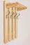 Solid Pine Wardrobe Junco 353 | Natural Finish | 80 x 50 x 29 cm | Modern Design & Functionality