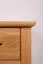Bedside chest of drawers Pirol 95, solid oak, Natural - Measurements 56 x 40 x 35 cm (h x w x d)
