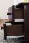 Bedside Chest of Drawers Solid Pine Walnut 012 | Compact Storage | 41 x 42 x 35 cm | 2 Drawers
