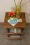 Nightstand Solid Pine Wood | Oak Color | 2 Drawers | 55 x 42 x 35 cm | Modern Design
