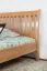 Double bed / guest bed Wooden Nature 142 solid natural beech - 160 x 200 cm (W x L)