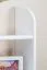 Wall Shelf Solid Pine White Lacquered 021 | 75 x 150 x 20 cm | Modern Hanging Storage