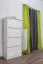 Shoe Cabinet 001 Solid Pine | White Lacquered Finish | 4 Drawers | 150 x 72 x 29 cm