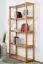 Shelf Solid Pine Wood | Alder Colours | Junco 55A | 162 x 80 x 30 cm | 4-Tier Storage