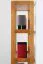 Shelf solid pine wood, Alder colours Junco 55A - 162 x 80 x 30 cm (h x w x d)