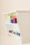 Wall Shelf Solid Pine White | Junco 339 | Modern Hanging Shelf | 48 x 81 x 24 cm