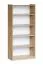 Cuarto 07 Bookshelf, Color: Sonoma Oak - 173 x 80 x 34 cm (H x W x D)
