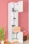 Children's Wardrobe Dennis 03 | Ash/White | 188 x 35 x 40 cm | Modern Storage for Kids' Room