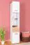 Children's Wardrobe Dennis 03 | Ash/White | 188 x 35 x 40 cm | Modern Storage for Kids' Room
