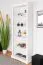 Modern Shelving Unit Solid Pine White Junco 64 | 195 x 80 x 42 cm | 5 Spacious Compartments | Bookcase