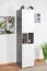 Children's Wardrobe Lede 05 | Grey/Oak/White | 190 x 45 x 40 cm | Modern, Durable, Stylish