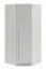 Metal handle for corner closet Edegem 04 | Color: Grey