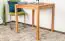 Dining table Wooden Nature 118 solid beech oiled - 70 x 75 cm (W x D)