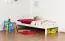 Kid / youth bed ' Easy Premium Line ® ' K1/Voll 90 x 190 cm solid beech wood white lacquered 