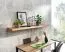 Wall Shelf Solid Acacia Wood | Tree Edge | 4 x 140 x 26 cm | Floating Design | Handmade