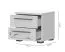 Bedside Chest Neiafu 98 | Cashmere Color | 2 Drawers | Soft-Close | Adjustable Feet | 43 x 45 x 40 cm