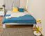 Youth bed A10, solid pine wood, white finish - 160 x 200 cm 