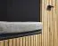 Modern Wardrobe Ringerike 04 | Anthracite & Oak Artisan | 203 x 120 x 32 cm | With Seat Cushion