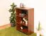 Mojokerto 11 Shelf Unit | Walnut / Black | 121 x 80 x 39 cm | Modern Storage Solution
