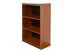 Mojokerto 11 Shelf Unit | Walnut / Black | 121 x 80 x 39 cm | Modern Storage Solution