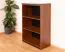 Mojokerto 11 Shelf Unit | Walnut / Black | 121 x 80 x 39 cm | Modern Storage Solution