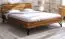 Double bed Masterton 02 solid oiled wild oak - lying surface: 180 x 200 cm (W x L)