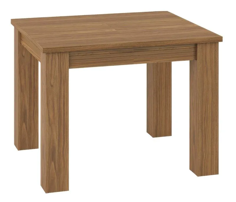 Extendable Dining Table Tempe 15 | Nut Finish | Modern Design | 101-181 x 89 cm