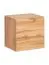 Modern Wall Cabinet Pollestad 11 | Wotan Oak Finish | 40 x 40 x 30 cm | Contemporary Design