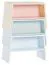 Children's Stool Irlin 06 | Blue / Green | Modern Design | Storage Compartment | 31 x 46 x 25 cm
