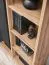 Stylish Wall Unit Kinn 03 | Anthracite & Oak Artisan | 145 x 240 x 40 cm | LED Lighting | Push-to-Open