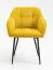 Maridi 251 chair, color: yellow - Dimensions: 81 x 57 x 61 cm (H x W x D)
