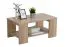 Modern Coffee Table with Shelf | Sonoma Oak Finish | Lazarevac 01 | 41.5 x 90.5 x 50.5 cm | Living Room