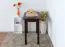 Solid Pine Table Walnut Finish Junco 226B | 50 x 90 cm | Modern Rectangular Design | Robust Craftsmanship