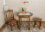 Solid Pine Round Table | Oak-Colored | 80 cm Diameter | Model 003 | Premium Craftsmanship