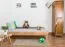 Futon Bed | Solid Oak | Oiled Finish | Wooden Nature 04 | 100 x 200 cm