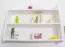 Hanging Wall Shelf Solid Pine White Lacquered 012 | 3 Shelves | 70 x 90 x 20 cm | Modern Design