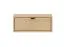 Wall-mounted nightstand | 1 full-extension drawer | Color: Mavelie Oak | Soft-close feature | 45 x 33 x 18 cm | Nightstand | for the bedroom