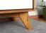 Timaru 22 TV Cabinet, Oiled Wild Oak / White, Partially Solid Wood - Dimensions: 33 x 134 x 40 cm (H x W x D)