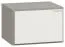 Night dresser Bellaco 21, Colour: Grey / White - Measurements: 32 x 45 x 40 cm (H x W x D)