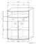 Chest of drawers Rabaul 04, colour: Sonoma oak - Measurements: 126 x 94 x 40 cm (H x W x D)